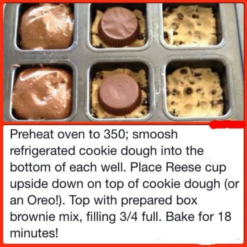 Reese Brownie Cookie Reese Brownie Cookie