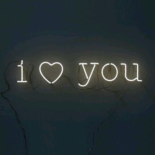 I love you