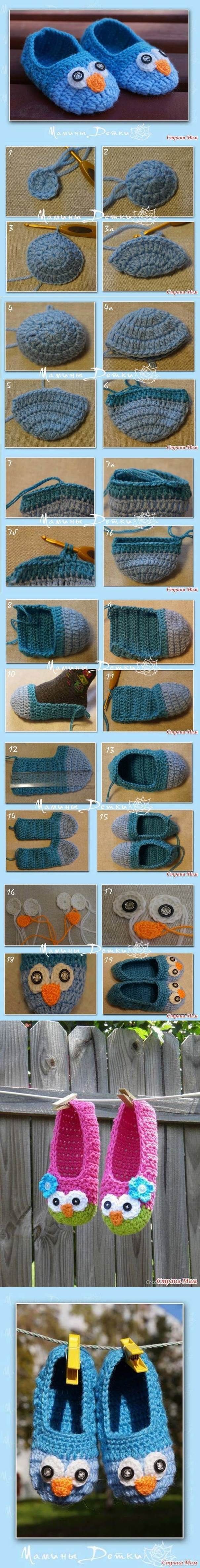 Crochet owls Crochet owls