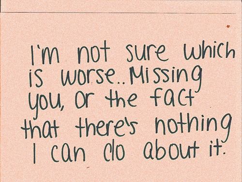 Missing You Missing You