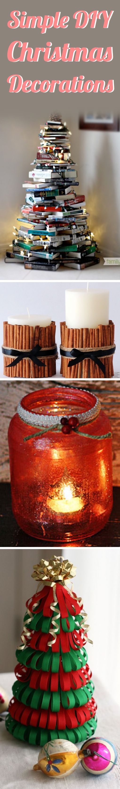 Simple DIY Christmas Decorations Simple DIY Christmas Decorations