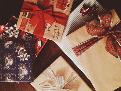Wrapped up gifts Wrapped up gifts