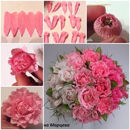 DIY Paper Chocolate Flower