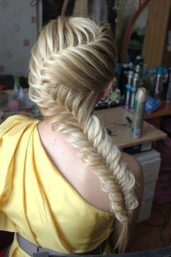 Unusual and Elegant Fishtail Braid: Weddings, Events, Banquets! Unusual and Elegant Fishtail Braid: Weddings, Events, Banquets!