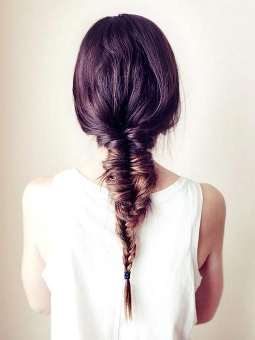 Messy Fishtail Braid – Everyday Hairstyle