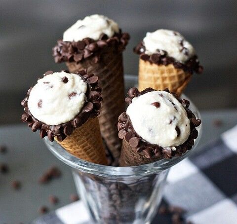 Mini ice cream cones Mini ice cream cones