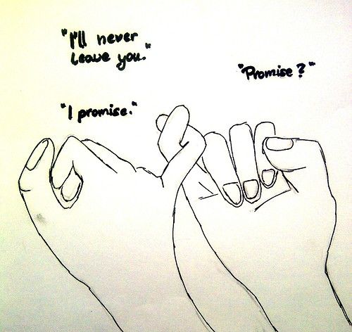 Ill never leave you Ill never leave you