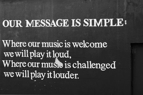 Our message is simple Our message is simple
