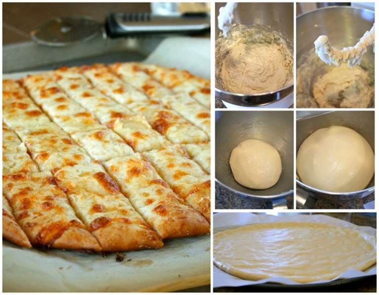 Create some garlic sticks