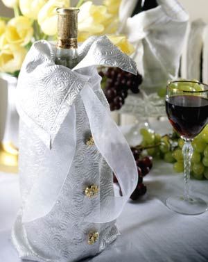 How to make silver champagne cozy