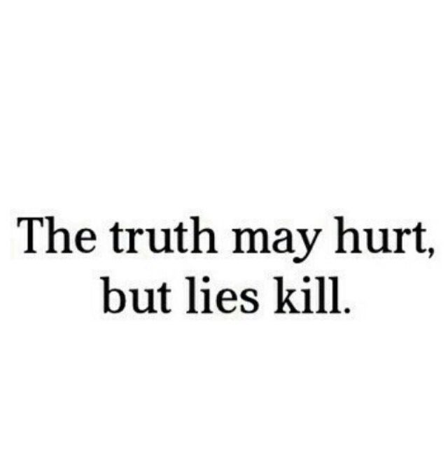 the Truth MAy Hurt