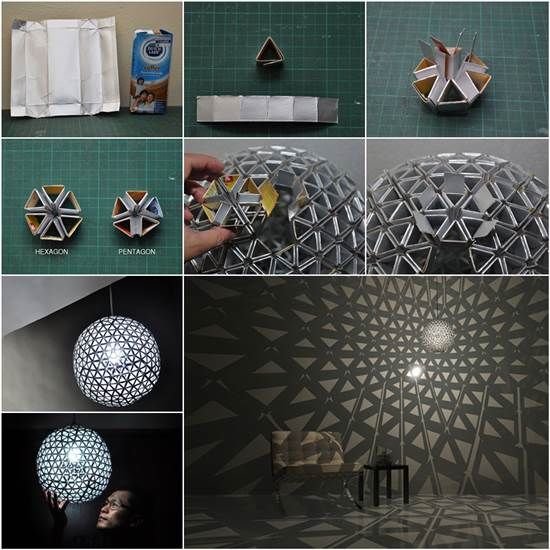 Create a tetrabox lamp