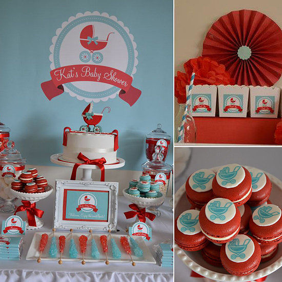 Baby shower carriage theme Baby shower carriage theme