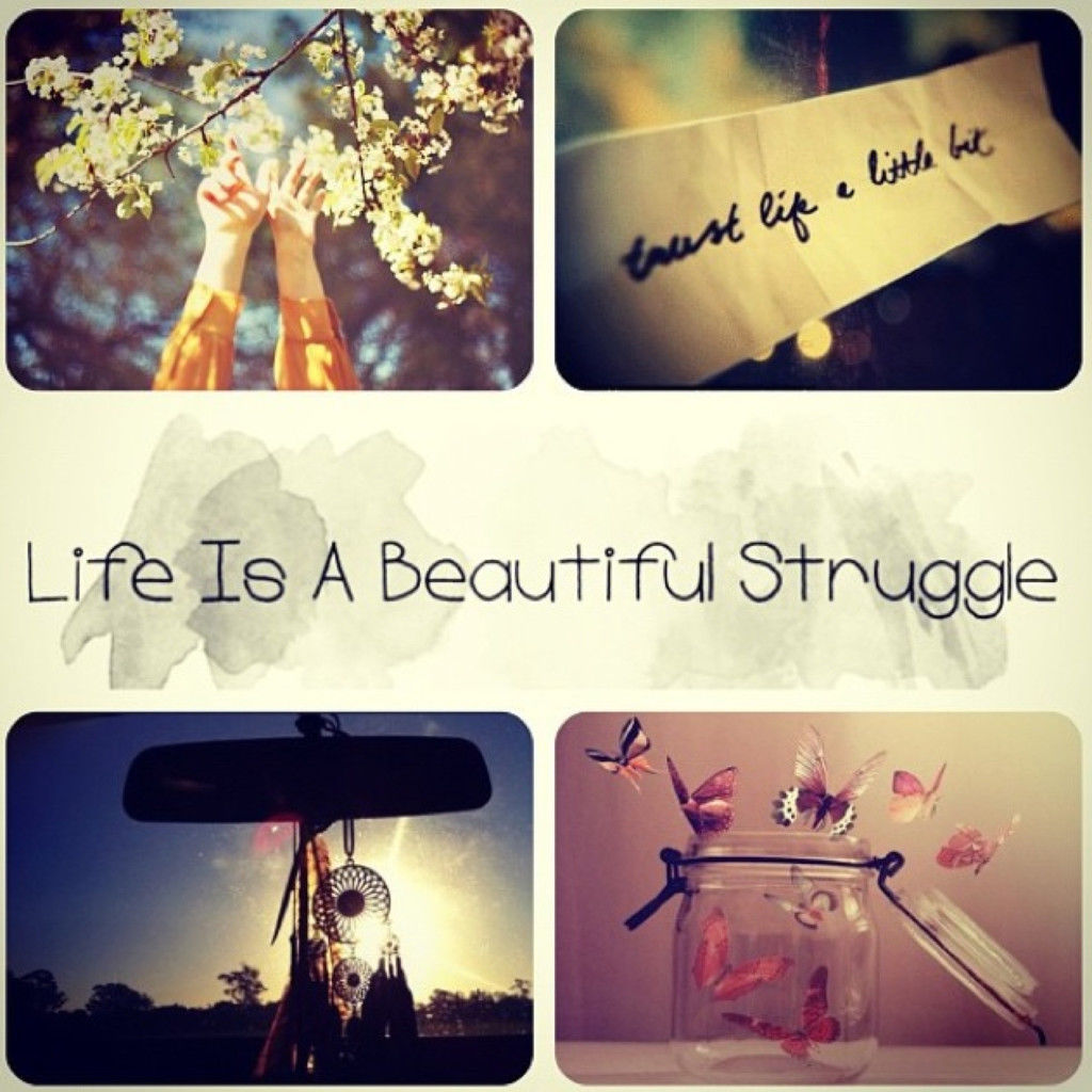 Life is a beautiful struggle