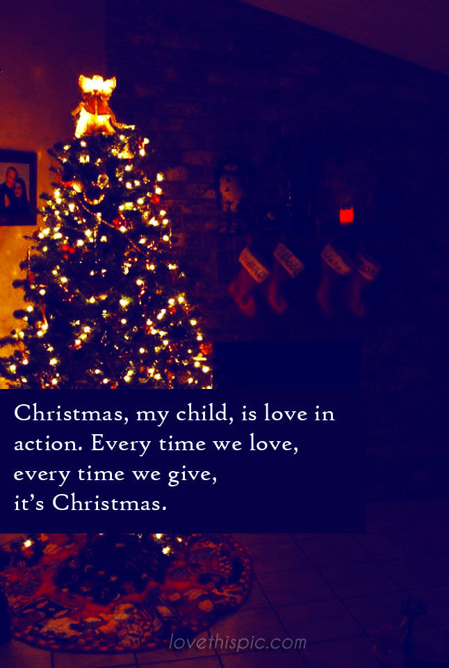 Christmas my child