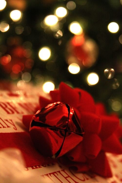Red christmas bell