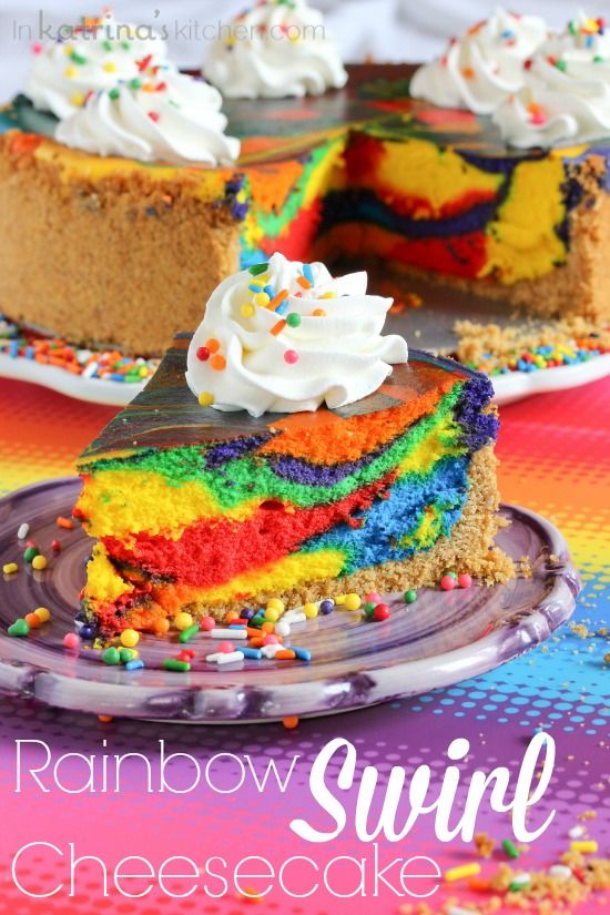 How to make a rainbow cheesecake