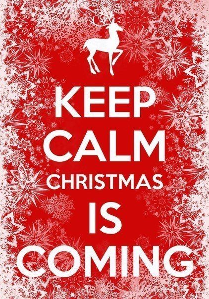 Keep calm, christmas is coming Keep calm, christmas is coming
