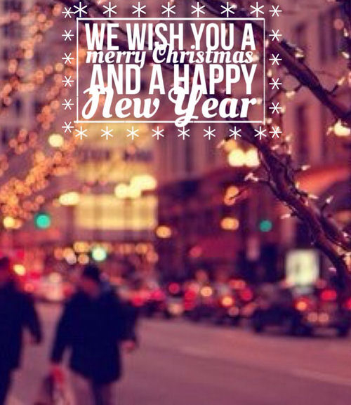 Merry Christmas and Happy New Year Merry Christmas and Happy New Year
