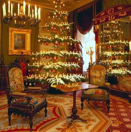 Victorian Parlour on Christmas Victorian Parlour on Christmas