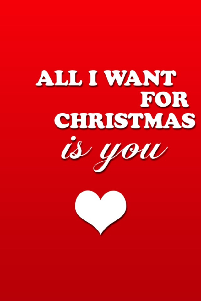 All I Want For Christmas