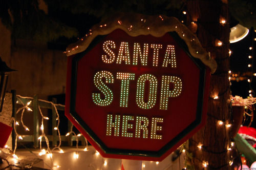 Santa Stop Here Santa Stop Here