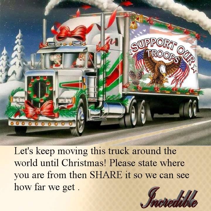 Support Our Troops on Christmas