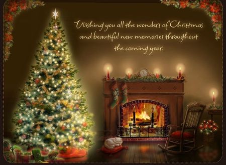Wishing you all the wonders of Christmas and beautiful memories throughout the coming year Wishing you all the wonders of Christmas and beautiful memories throughout the coming year