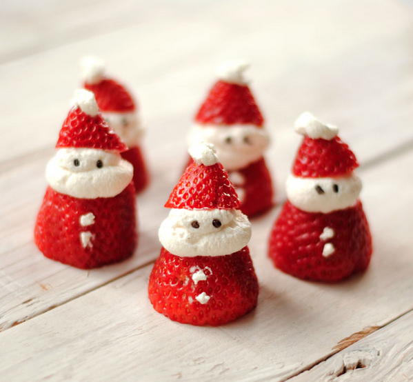 Santa Strawberries Santa Strawberries