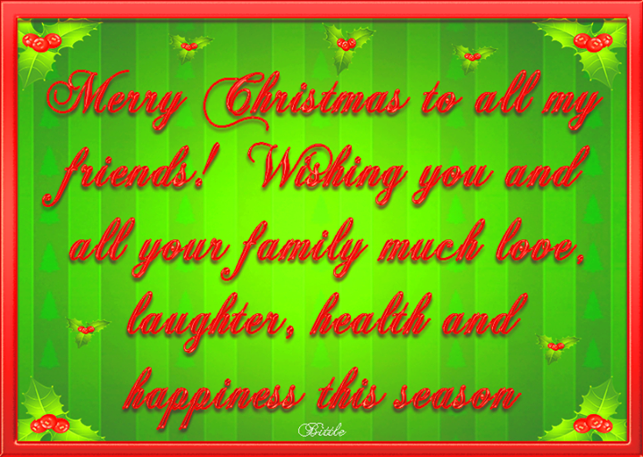 Merry Christmas Friends Merry Christmas Friends