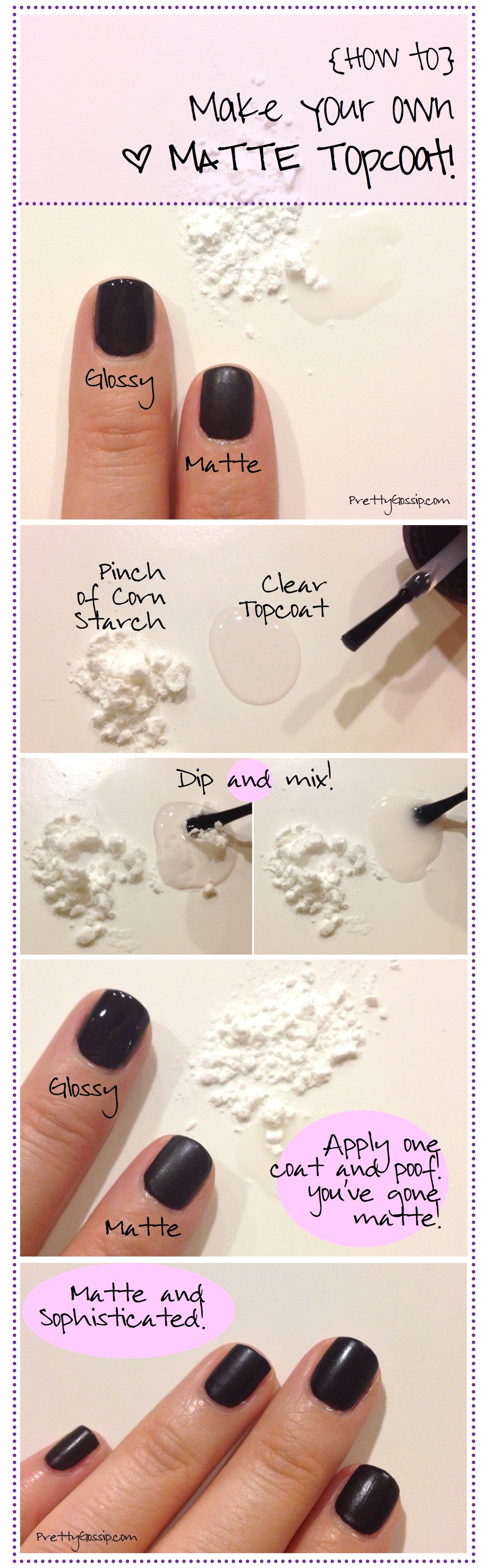 DIY Matte Topcoat DIY Matte Topcoat
