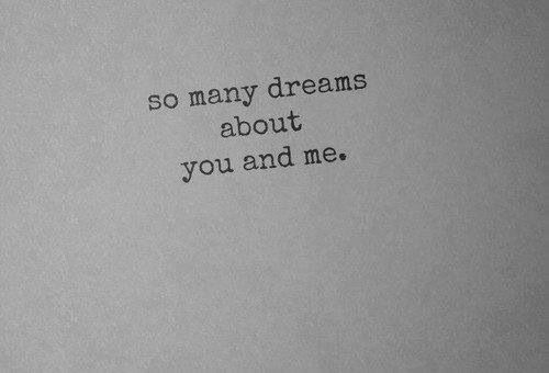 you and me