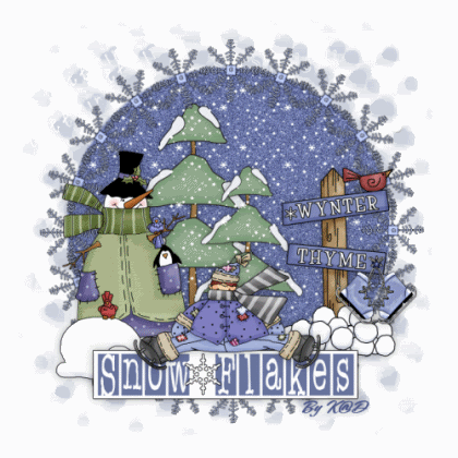 Winter Time Snowflakes