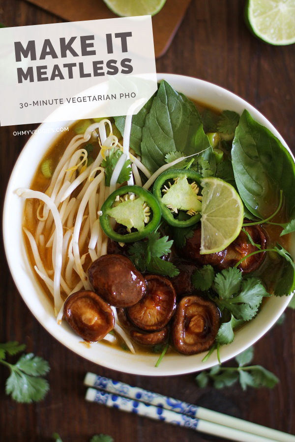 How to make vegetarian pho