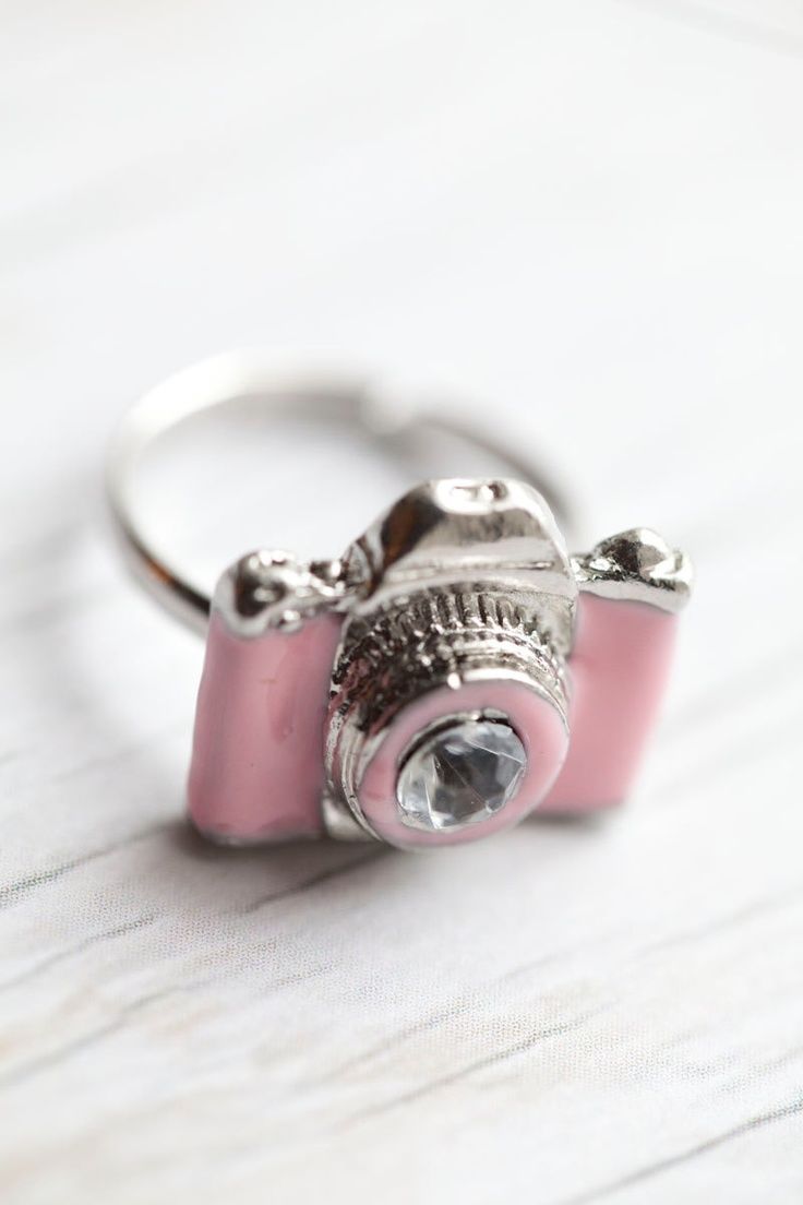 Pink Camera Ring Pink Camera Ring