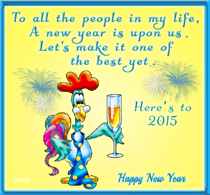 Here's to 2015 Here's to 2015