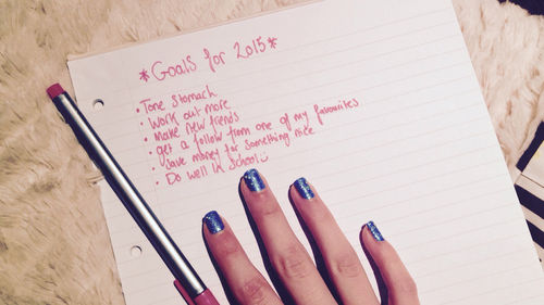 Goals for 2015
