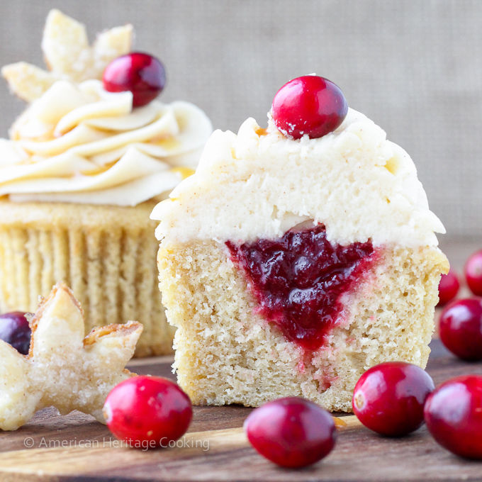 How to make apple cider cranberry cupcakes How to make apple cider cranberry cupcakes