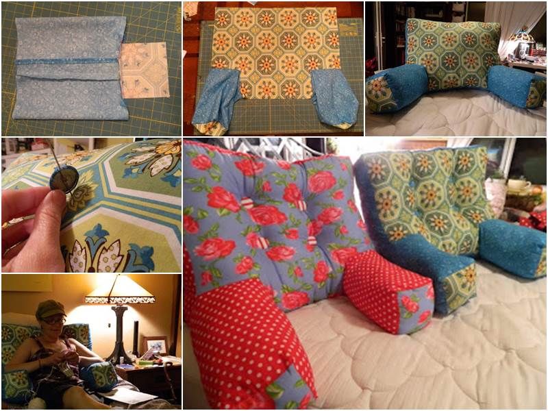 How to make comfy armchair pillows How to make comfy armchair pillows