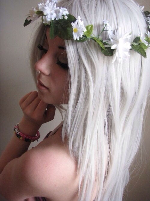 Daisy flower crown