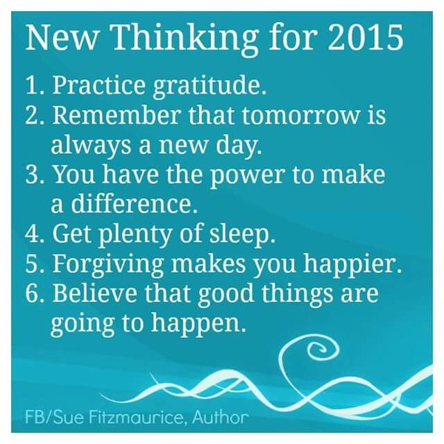 New thinking for 2015