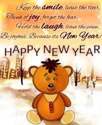 Keep the smile, leave the tear...Happy New Year