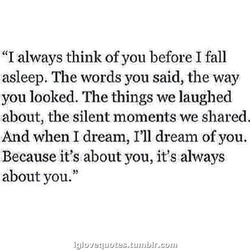 Thinking about you