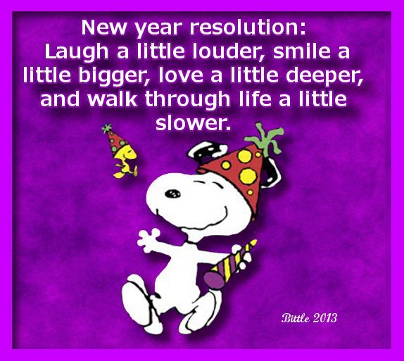 New Years Resolution