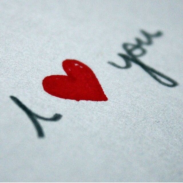 I love you