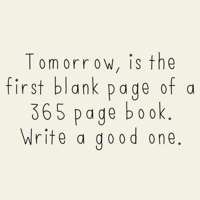 tomorrow is New Years Day