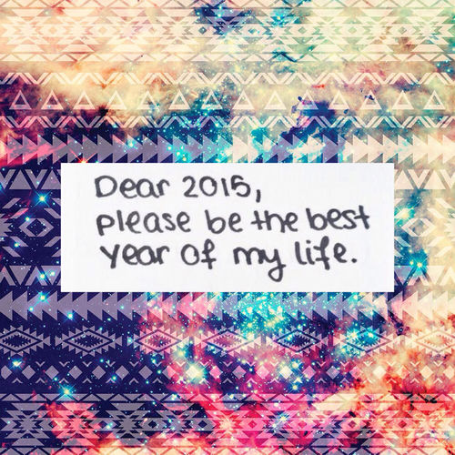 Dear 2015 Dear 2015