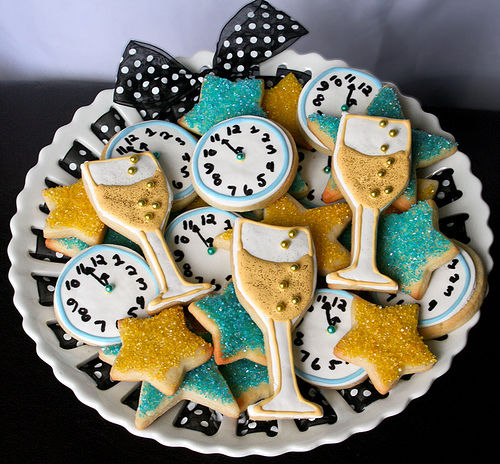 New Year's Eve Party Cookies