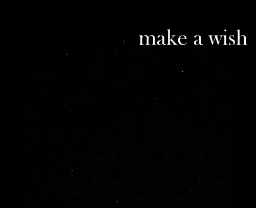 Make a Wish....
