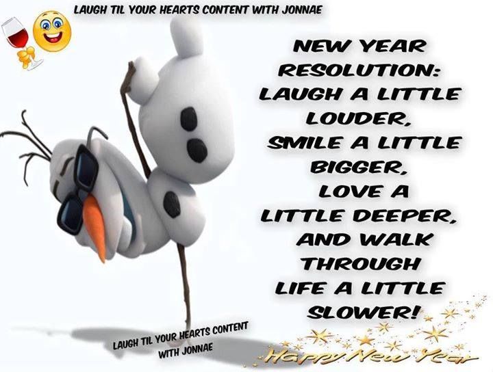 New Years Resolution